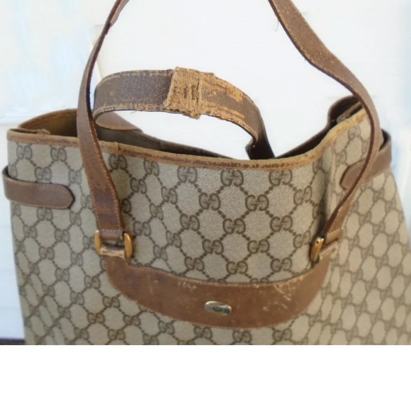 Authentic old Gucci large tote bag - Picture 3 of 9